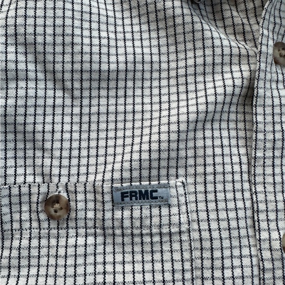 Tyndale FR long sleeve button down Men's L Checkered Button-Down Shirt - FRMC - Picture 3 of 9